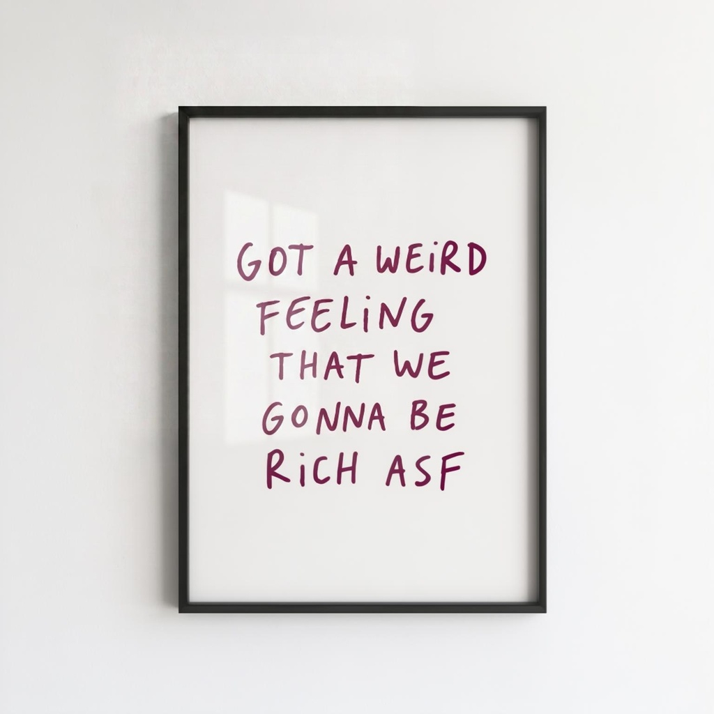 Got A Weird Feeling