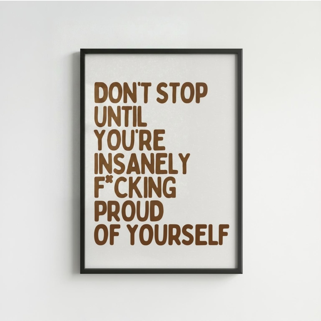 Don't Stop Until